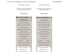 Tablet Screenshot of processcleaner.com